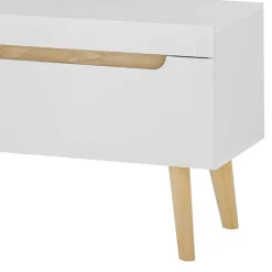 Wohnzimmer Schrankset im Skandi Design - Ginko (vierteilig)