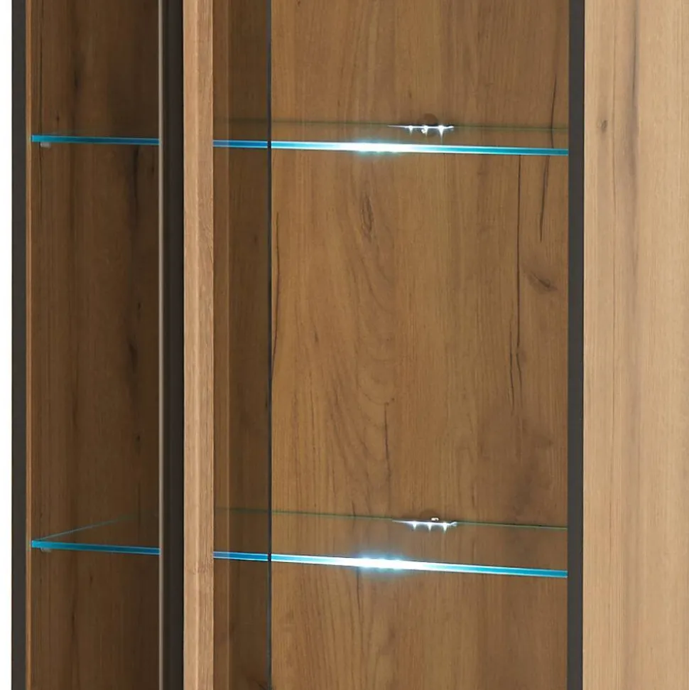 Wohnzimmer Schrankvitrinen & Wandboard - Brocus (vierteilig)