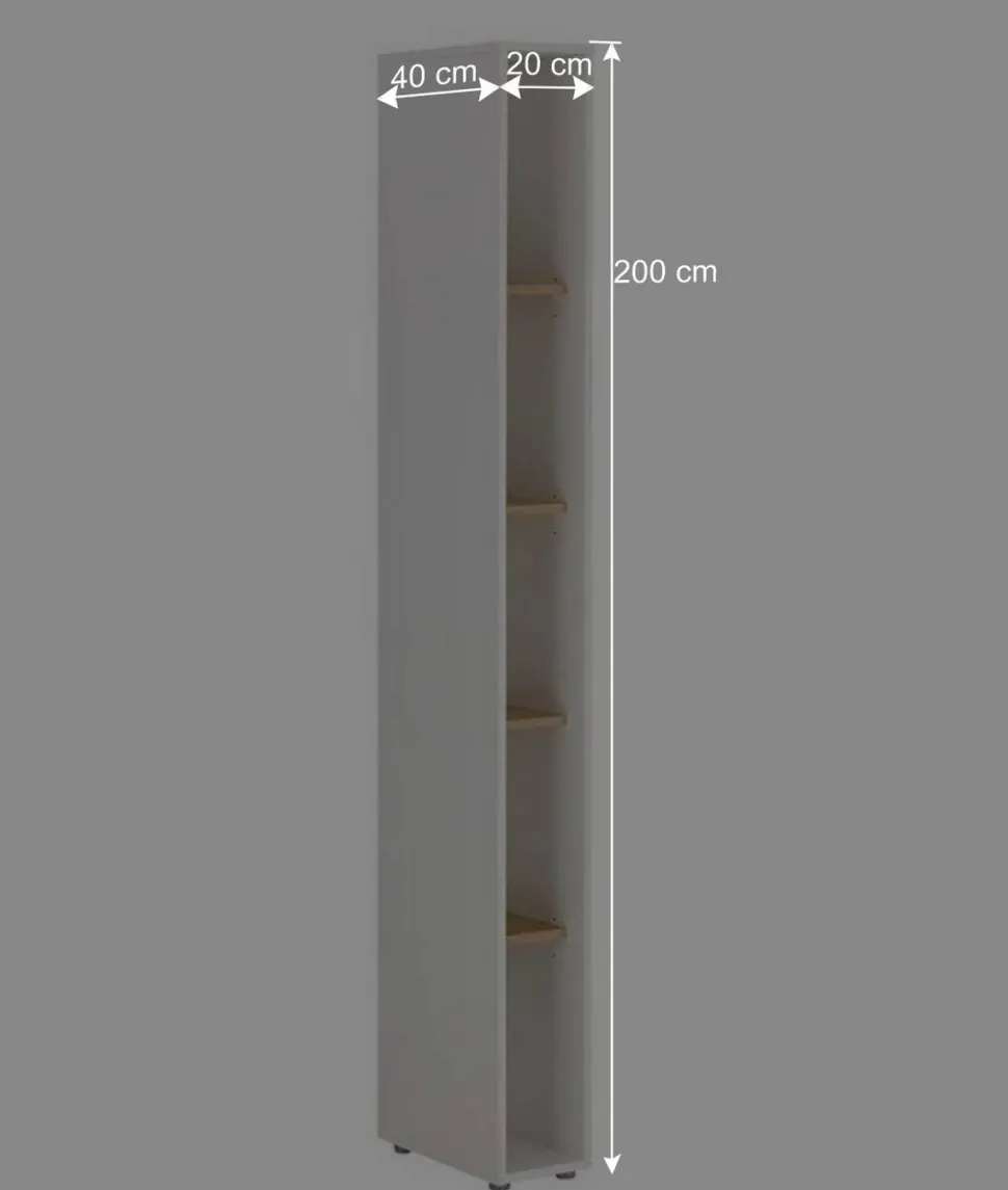 Wohnzimmer Schränke & Regale Set - Nonessia (sechsteilig)