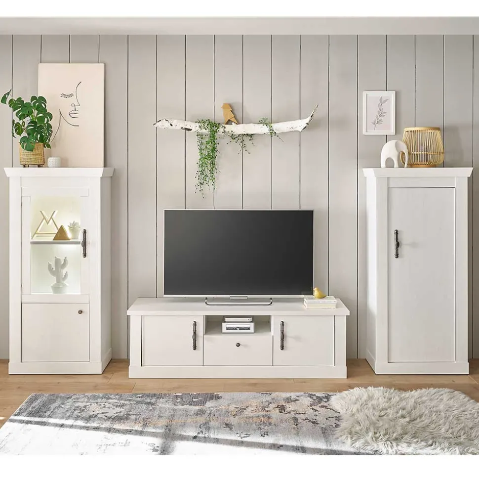 Wohnzimmer Schränke & Regal Set - Liancos (dreiteilig)