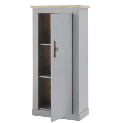 Wohnzimmer Schränke & Regal in Lichtgrau - Buleta (vierteilig)