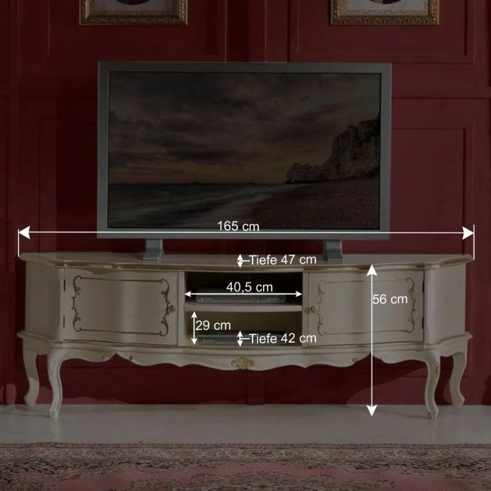 Wohnzimmer Schränke im Barockstil - Datalera (dreiteilig)