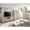 Wohnzimmer Schränke in Eiche Sonoma - Bielvas (dreiteilig)