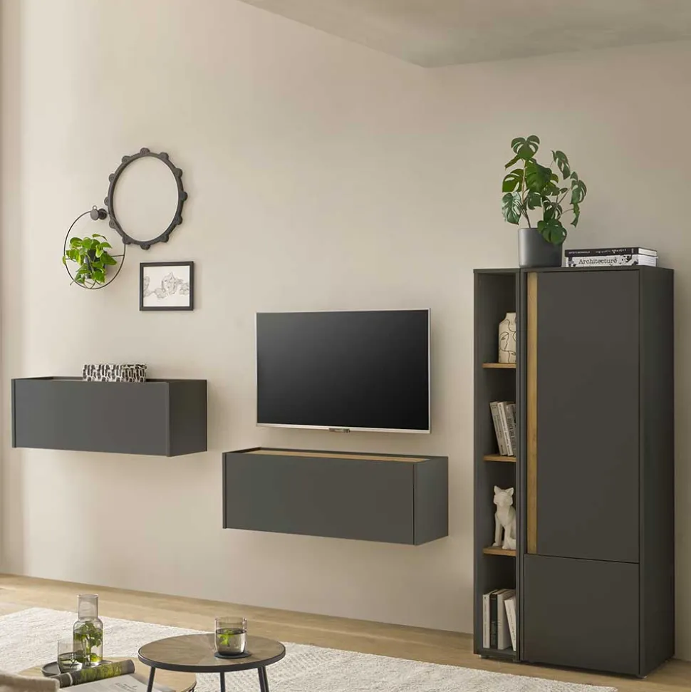 Wohnzimmer Schränke Set modern - Ahilav (vierteilig)