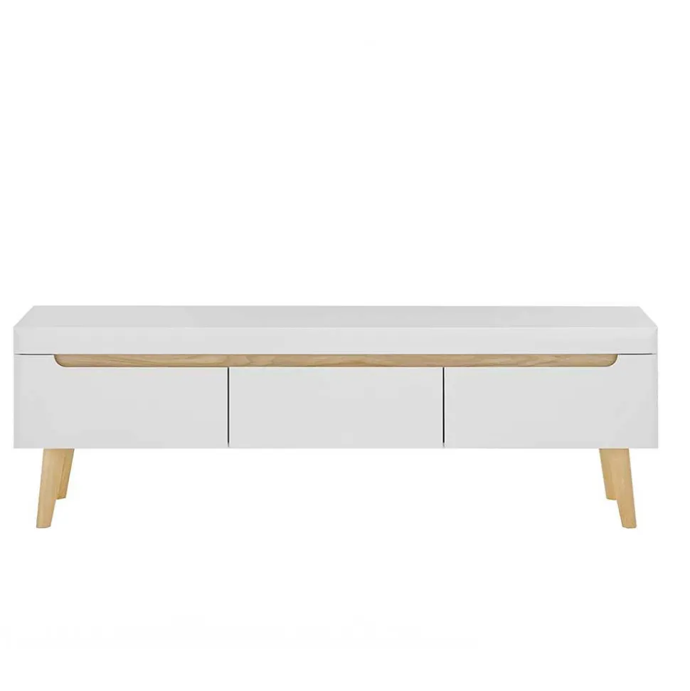 Wohnzimmer Schränke und Wandboard Set - Ginko (vierteilig)