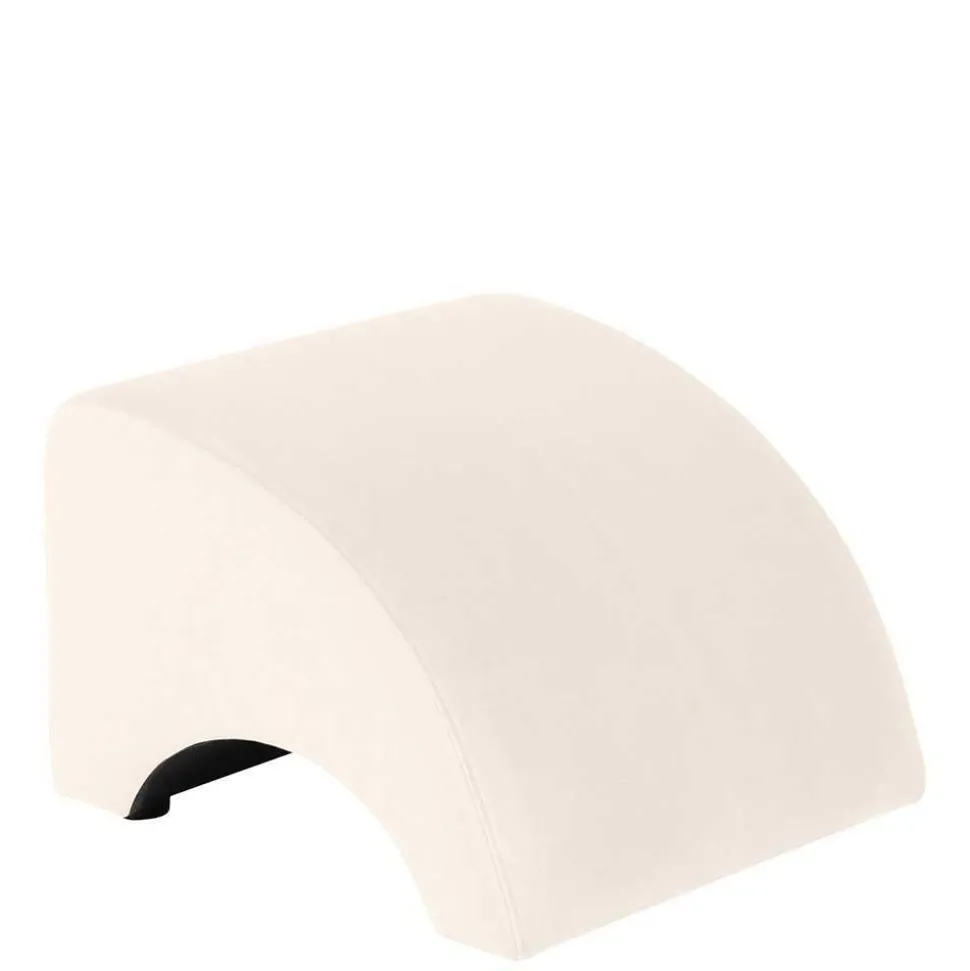 Wohnzimmer Sessel in Cremeweiß Samtvelours - Chalil