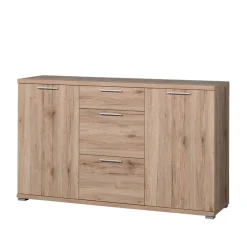 Wohnzimmer Sideboard Endrew in Eiche Sanremo