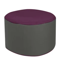 Wohnzimmer Sitzsack Mapilia in Violett Grau