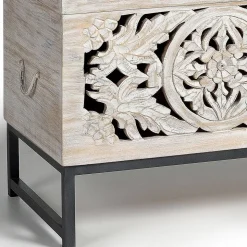 Wohnzimmer Truhentisch im Vintage Look - Fudorus