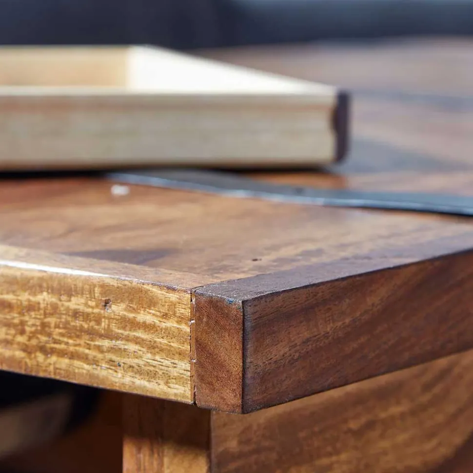 Wohnzimmer Truhentisch mit Weinregal - Ovalle