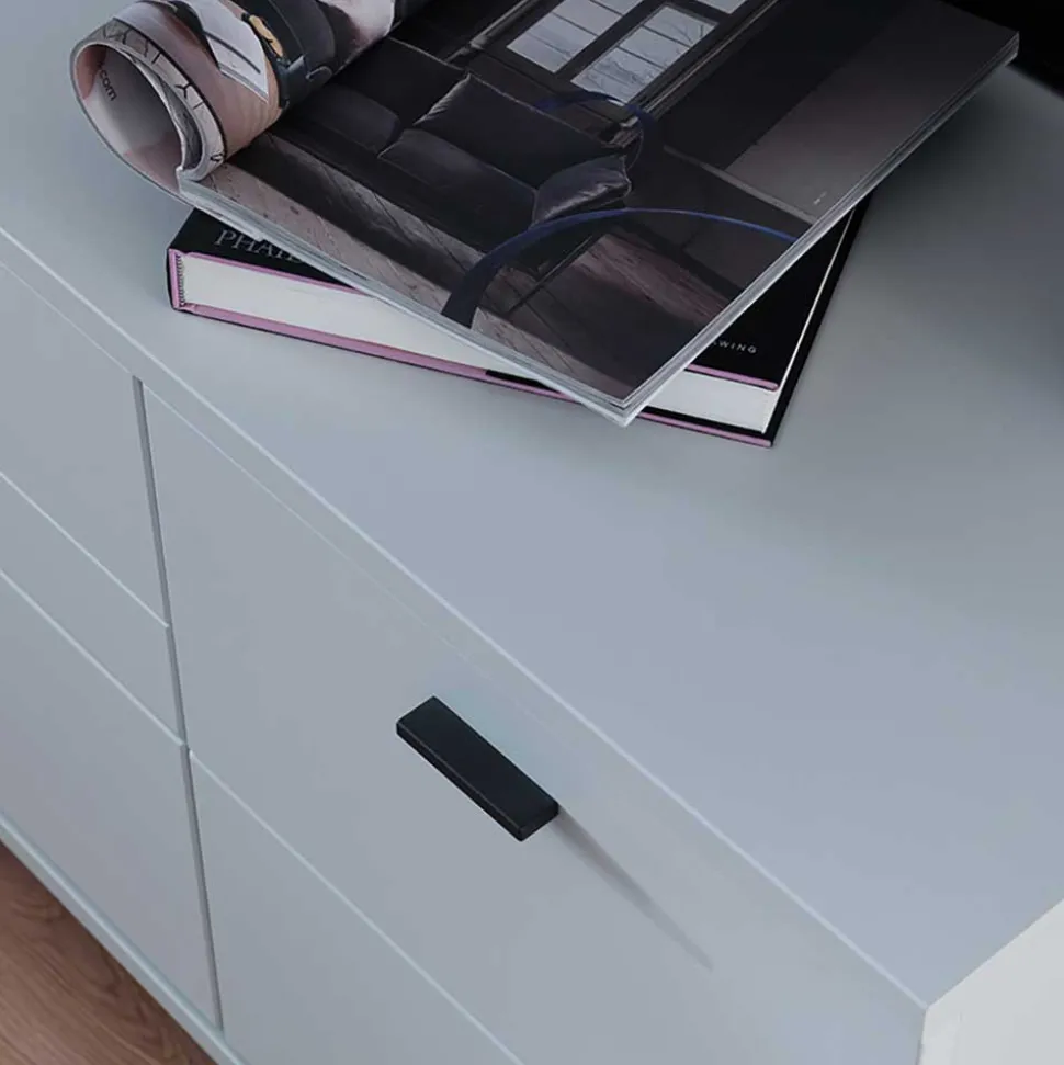 Wohnzimmer TV Anbauwand 270 cm breit - Apulco (dreiteilig)