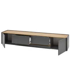 Wohnzimmer TV Anbauwand Kombi - Ahilav (dreiteilig)