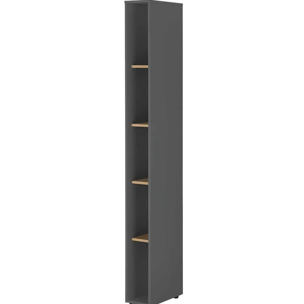 Wohnzimmer TV-Anbauwand Set - Ahilav (sechsteilig)