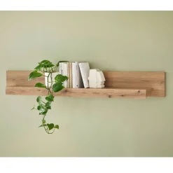 Wohnzimmer TV-Möbel-Set in Eiche - Brocus (vierteilig)