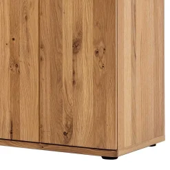 Wohnzimmer Vitrine in Eiche Bianco geölt - Crupean