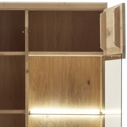 Wohnzimmer Wohnwand in Asteiche Hell - Losiamos (dreiteilig)