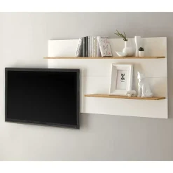 Wohnzimmer Wohnwand Set - Nonessia (vierteilig)