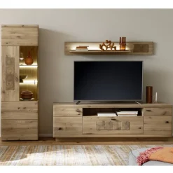 Wohnzimmer Wohnwandmöbel Set - Losiamos (dreiteilig)