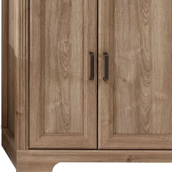 Wohnzimmerschrank in Eiche Optik mit LED - Barack