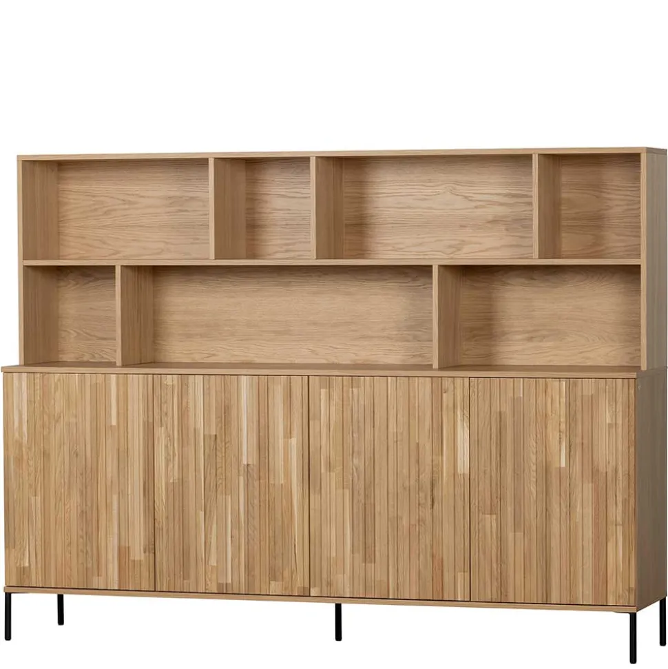 Wohnzimmerschrank mit 4 Türen & 7 Fächern - Cegrada