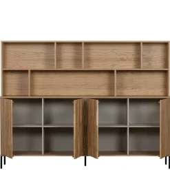 Wohnzimmerschrank mit 4 Türen & 7 Fächern - Cegrada