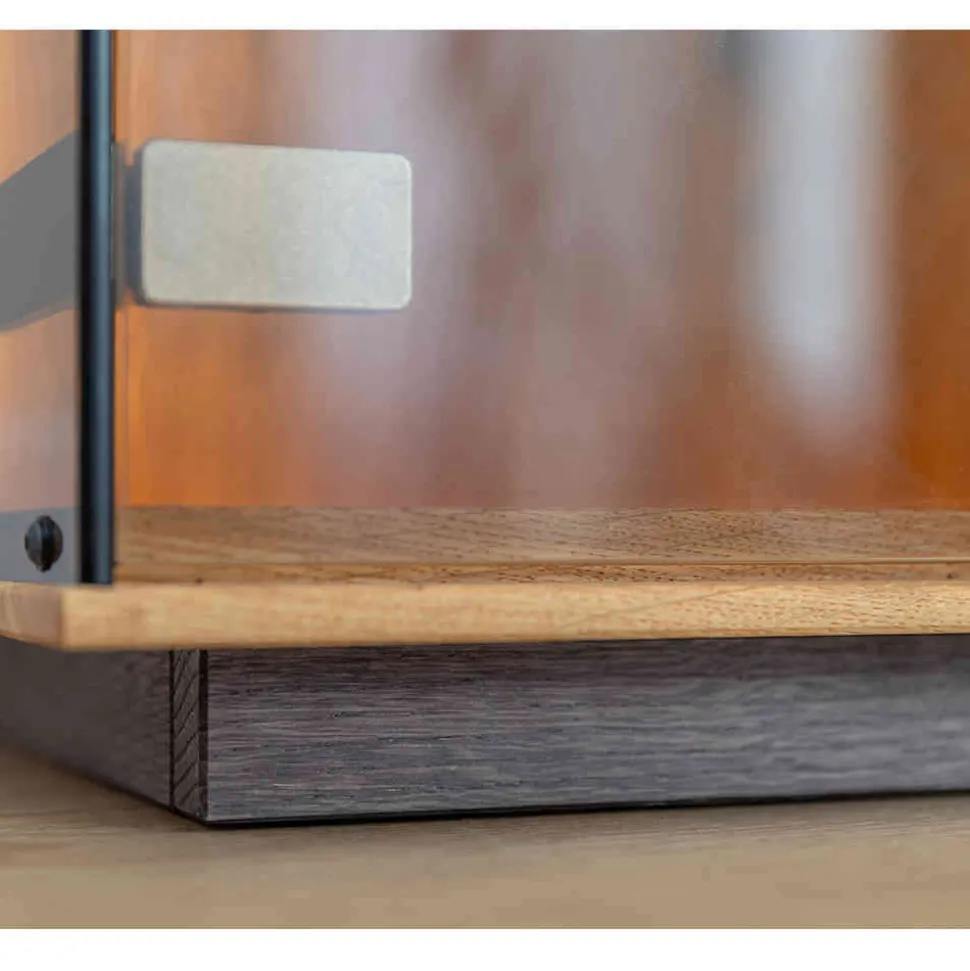 Wohnzimmerschrank mit Glas und LED Licht - Cocondar