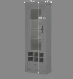 Wohnzimmerschränke & Wandboard Set - Liancos (vierteilig)