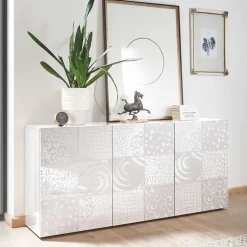 Wohnzimmerschränke in Hochglanz - Vascaub (dreiteilig)