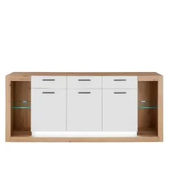 Wohnzimmerschränke und Wandboard Set - Adejano (dreiteilig)