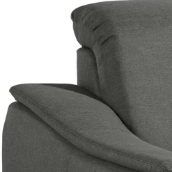 Wohnzimmersessel in Anthrazit und Nussbaum - Classimo