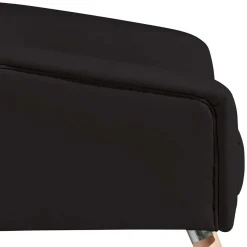 Wohnzimmersessel in Schwarz Kunstleder - Ciabeta