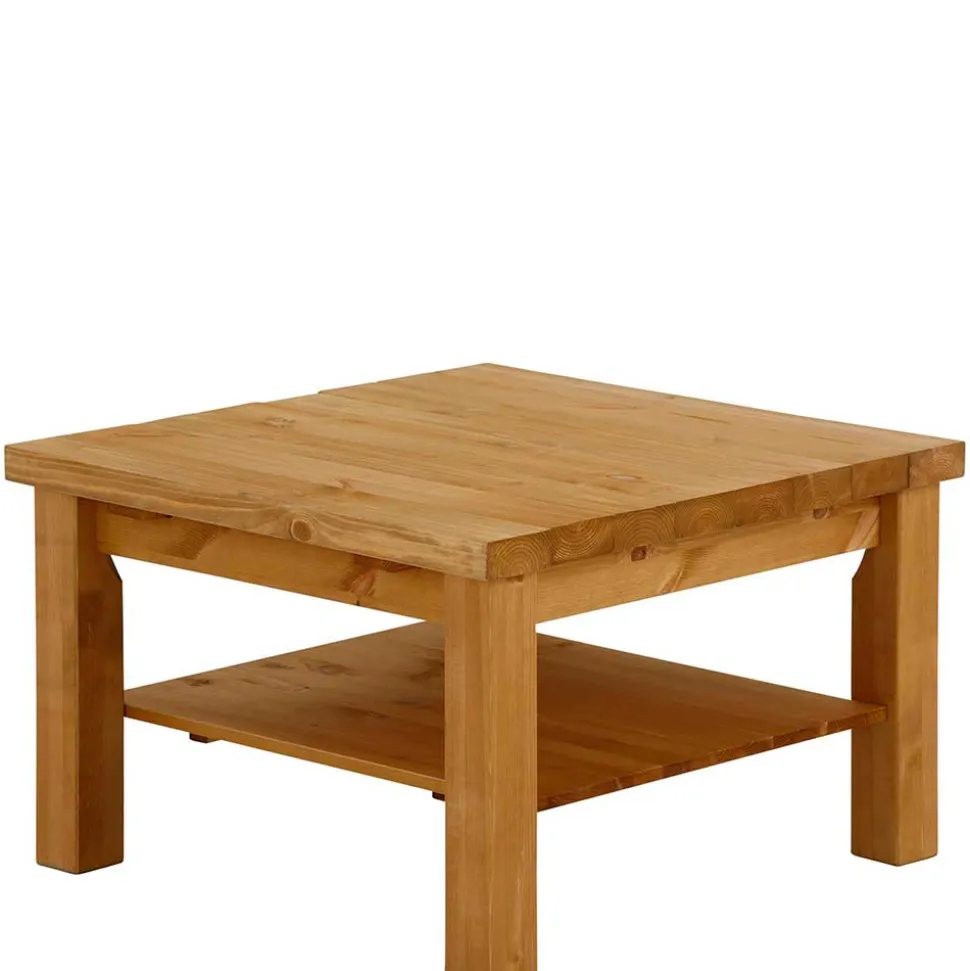 Wohnzimmertisch aus Kiefer gebeizt & geölt - Vanpos I