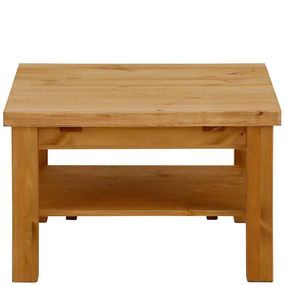 Wohnzimmertisch aus Kiefer gebeizt & geölt - Vanpos I
