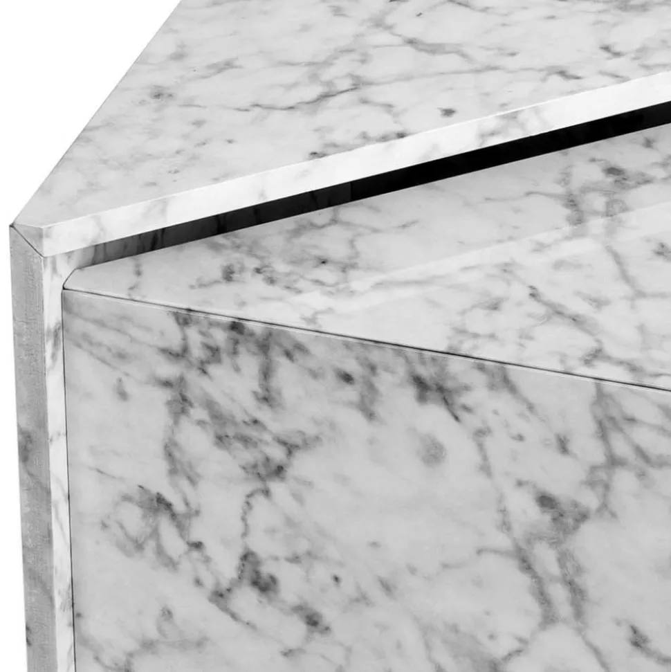 Wohnzimmertisch Duo dreieckig - Lilith (zweiteilig)