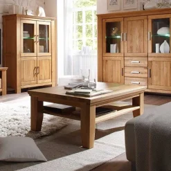 Wohnzimmertisch Ladressa aus Wildeiche geölt