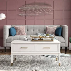 Wohnzimmertisch mit höhenverstellbarer Platte - Blames