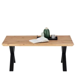 Wohnzimmertisch mit X-Beinen - Ceraldina