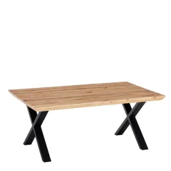 Wohnzimmertisch mit X-Beinen - Ceraldina