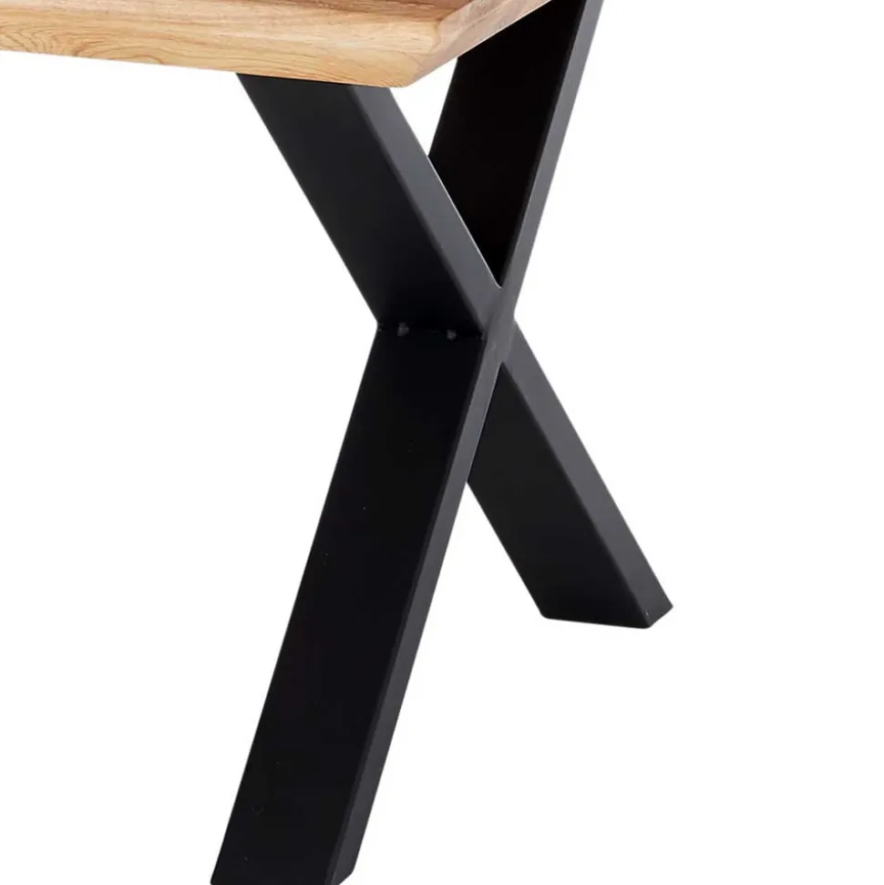 Wohnzimmertisch mit X-Beinen - Ceraldina