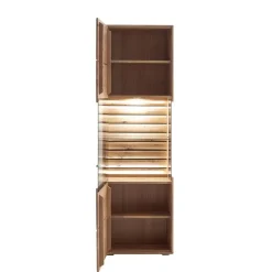 Wohnzimmervitrine in Asteiche Hell - Azzurian