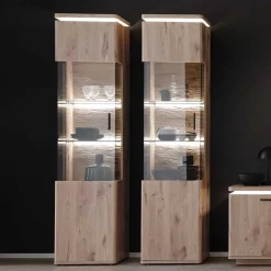 Wohnzimmervitrine mit Licht LED - Bekunion