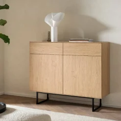 Wohnzimmer-Wohnwand Set - Jaskin (dreiteilig)