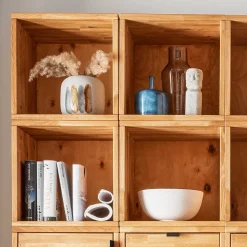 Würfel Regal aus Massivholz geölt - Iljona