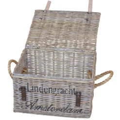 Wäschetruhe Podian aus Rattan