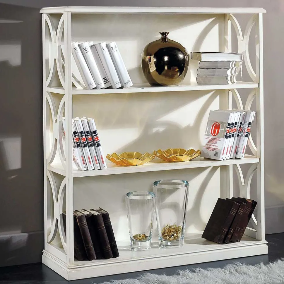 Wunderschönes Standregal Baciare mit eleganten Verzierungen