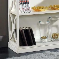 Wunderschönes Standregal Baciare mit eleganten Verzierungen