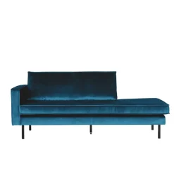 Wundervolle Recamiere in tollem Blau Cumagon Retro