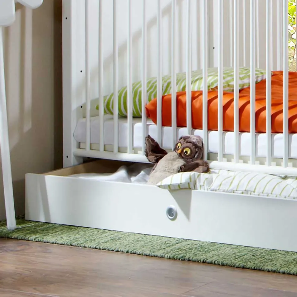 70x140 Babybettchen Masculino in Weiß