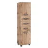 40x164 Badschrank mit 3 Schubladen - Iskro