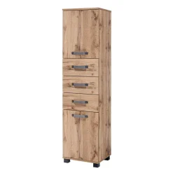 40x164 Badschrank mit 3 Schubladen - Iskro